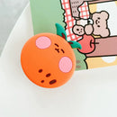 Foldable Phone Grip Holder Cute Strawberry Design For IPhone Samsung