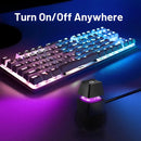 Desktop Computer Power Switch RGB Backlight Mechanical Key Button