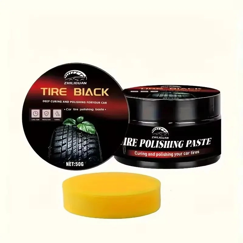 Tire Polishing Wax Restores Gloss Prevents Cracking Enhances Appearance