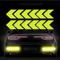 12 Pcs Reflective Sign Tape Safety Warning Stickers For Vehicles