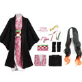 Nezuko Cosplay Costume Kimono Demon Slayer Outfit For Women