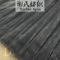 Gradient Pleated Glitter Mesh Fabric Gray Soft Shiny Textile For Sewing