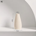 Ceramic Vase White Nordic Flower Pot Decorative Home Decor