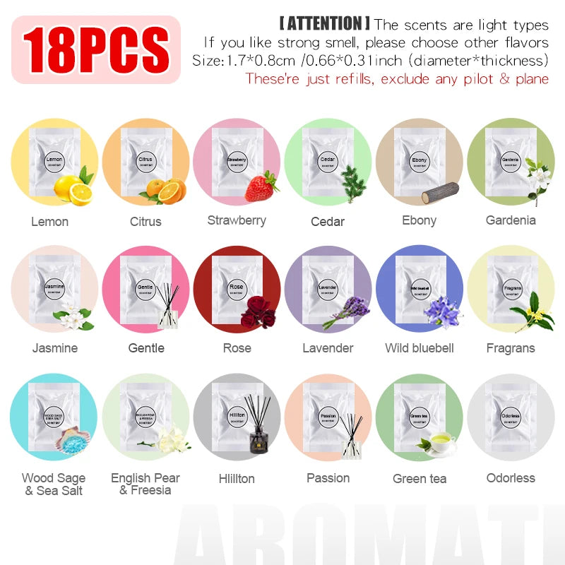 Rotating Airplane Pilot Bear Car Air Freshener Vent Clip Diffuser