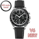 PAGANI DESIGN Moonwatch Quartz Chronograph Stainless Steel Waterproof Watch