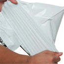 Mail Express Bags Gray White Opaque Storage Courier Mailing Envelopes
