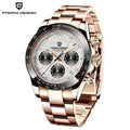 PAGANI DESIGN Men's Luxury Quartz Watch Chronograph Waterproof VK63
