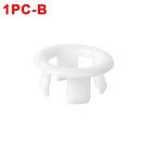 Sink Overflow Ring Cover Bathroom Basin Round Plastic Replacement