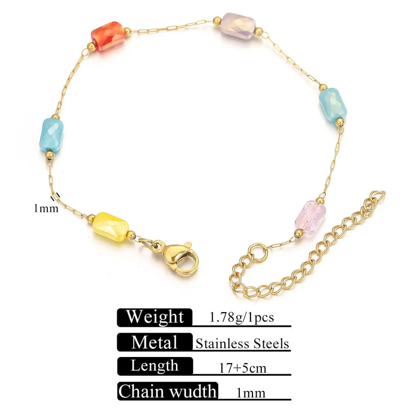 Stainless Steel Braided Rope Adjustable Bracelet For Men And Women