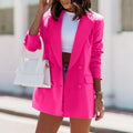 Women's Winter Jacket Plus Size Long Sleeve Double Breasted Coat