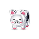 925 Silver Charm Pendant Animal Firefly Butterfly Dragonfly Beads