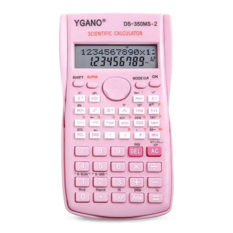 12 Digit Scientific Calculator Multifunctional Math Tool For School