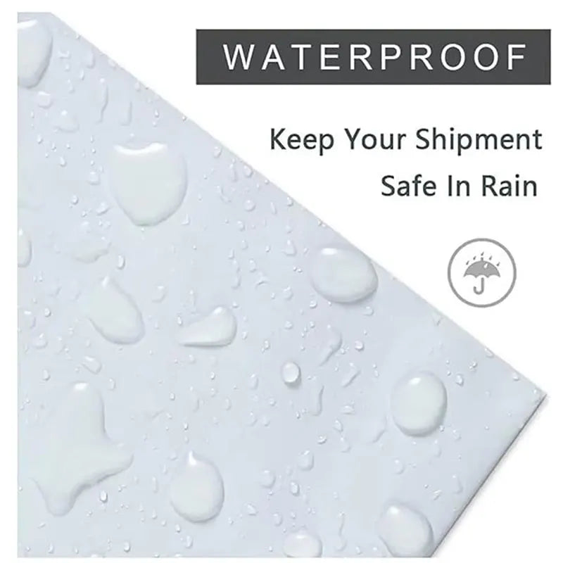 Mail Express Bags Gray White Opaque Storage Courier Mailing Envelopes