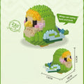 Colorful Micro Mini Building Blocks Parrot Model 3D Puzzle Toy