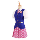 Charm Princess Barbie Cosplay Costume Dress School Uniform Outfit Skirt