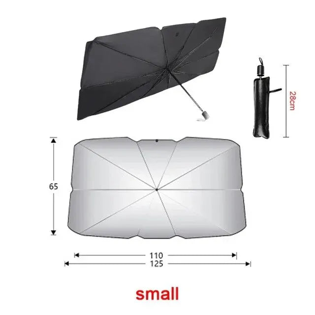 Car Sunshade Umbrella Folding Windshield Front Parasol For Summer