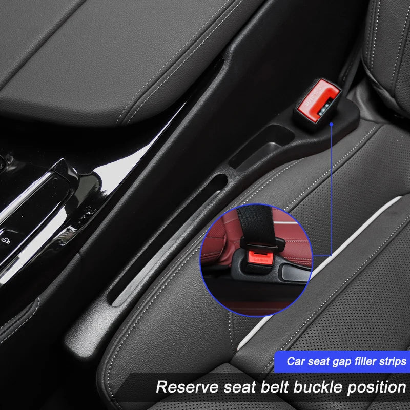 Car Seat Gap Filler Leak Proof Side Seam Plug For Phones Wallets