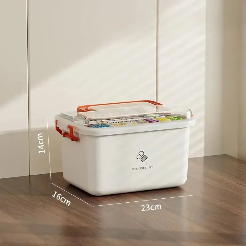 Large Capacity Medicine Box Portable Multi-layer Home First Aid Kit