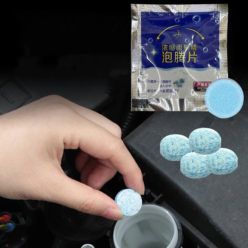 Car Windscreen Cleaner Tablet Effervescent Auto Wiper Glass Cleaning