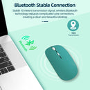 Bluetooth Wireless Mouse Silent Portable For Laptop IPad Tablet PC