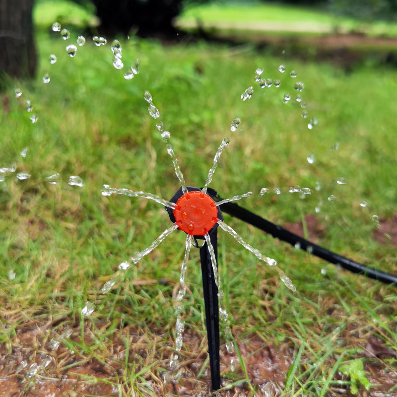 OASIS Garden Irrigation Nozzle Adjustable Dripper Micro Sprinkler Emitter