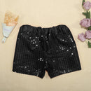 Toddler Birthday Shorts Sparkly Sequins Elastic Waist Party Pants