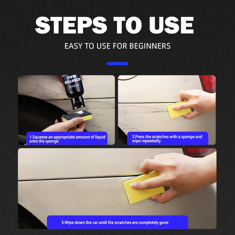 Car Scratch Remover Paste Paint Polish Swirl Scratch Repair Coating