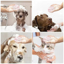 Pet Bathing Brush Soft Silicone Massager For Dog Cat Grooming