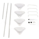 Bathroom Storage Organizer Multilayer Corner Rack Shelf For Home