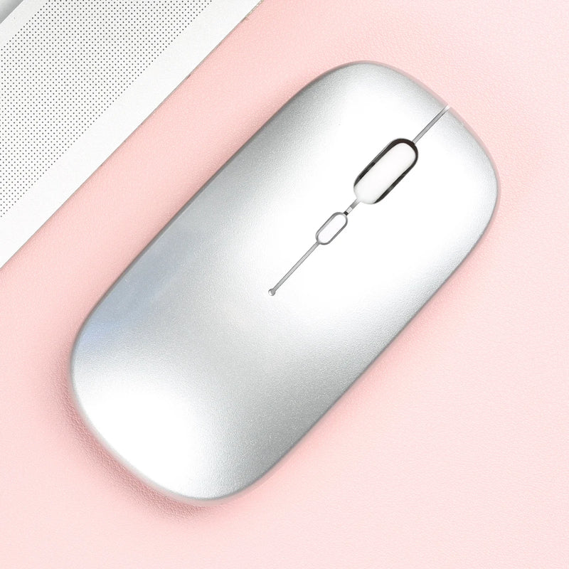 Bluetooth Wireless Mouse Silent Portable For Laptop IPad Tablet PC
