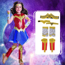 Wonder Woman Kids Costume Deluxe Child Superhero Halloween Dress Up