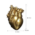 Heart Vase Decorative Dry Pot Human Anatomy Statue Container