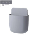 Wall Mounted Storage Box Organizer For Phone Remote Plug Holder Rack