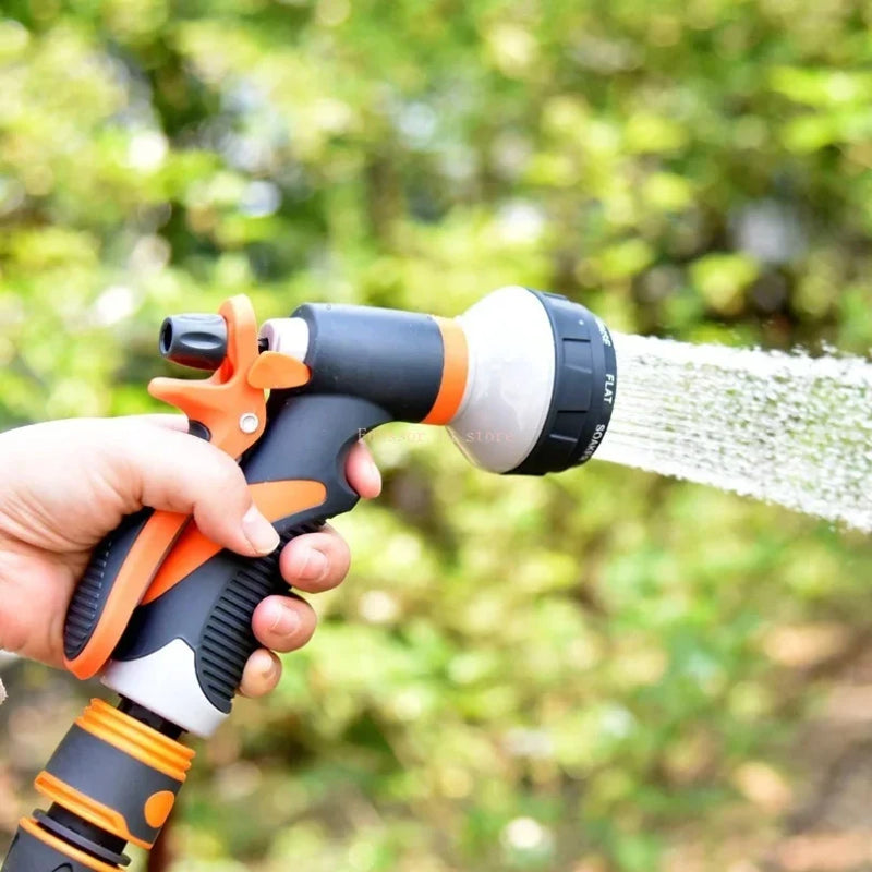 Multi-Function Garden Hose Nozzle For Lawn Watering And Car Wash