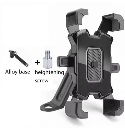 Waterproof Motorcycle Phone Holder Magnetic Cycling Bag 360 Swivel Stand