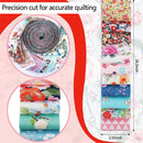 40Pcs Cotton Quilt Fabric Strips For Quilting Patchwork Craft