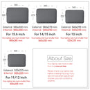 Laptop Bag Sleeve For Xiaomi Lenovo Dell MacBook Air Pro 13-16 Inch