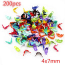 Colorful Mixed Alloy Jump Rings Lobster Clasp DIY Jewelry Making Supplies