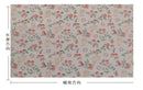 Persimmon Blessing Cat Pattern National Style Brocade Fabric DIY