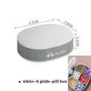 Plastic Organizer Box Clear Compartment Storage For Jewelry Tools