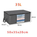 Large Capacity Clothes Storage Bag Foldable Organizer For Bedroom Closet