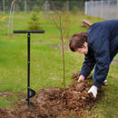 Manual Garden Auger Drill With 6 Inch Spiral Bit And Steel Handle