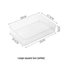 Transparent Storage Box Organizer Plastic Desk Drawer Jewelry Makeup Container