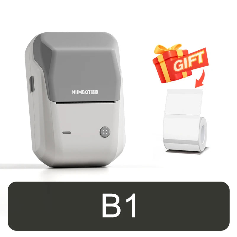 NiiMbot B21 Mini Thermal Label Printer Wireless Bluetooth Portable