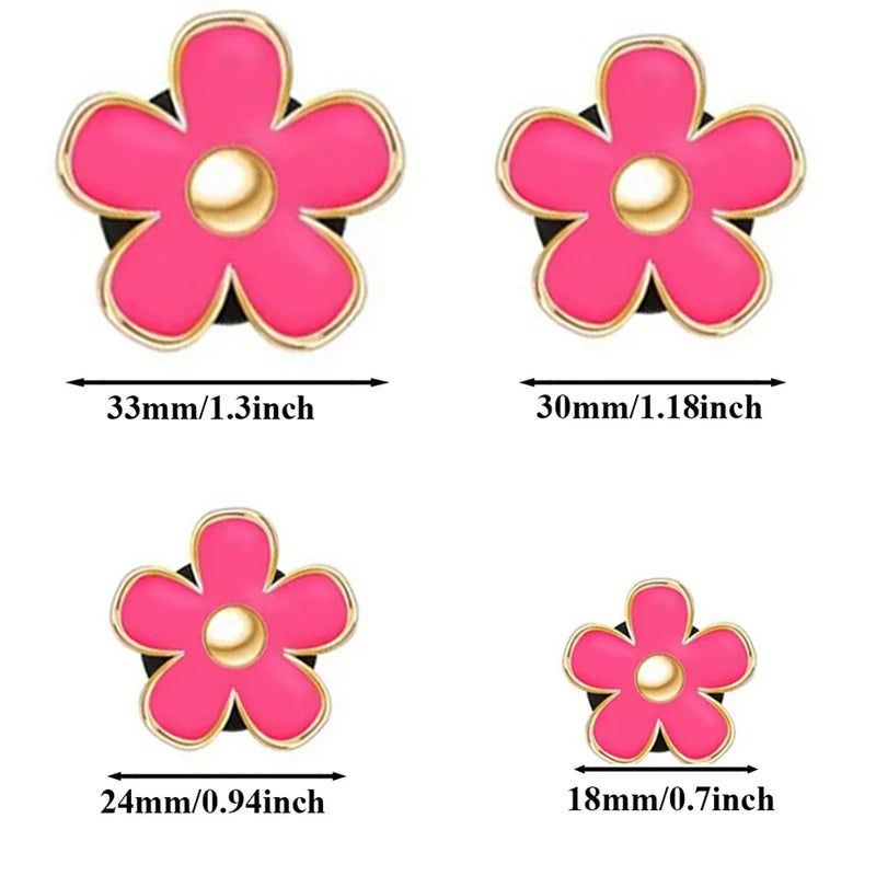 4Pcs Car Air Freshener Clips Daisy Scented Vent Aroma Accessories