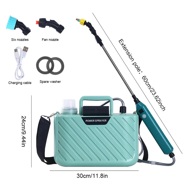 Electric Sprayer Rechargeable Watering Can For Garden And Agriculture
