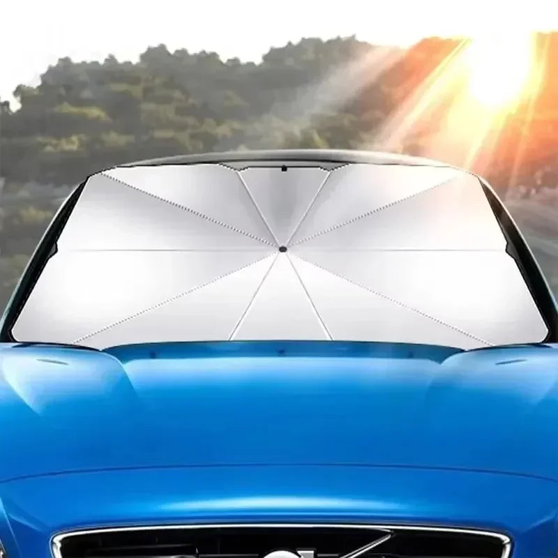 Car Sunshade Umbrella Windshield Protector For Summer Auto Shading