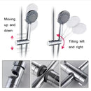 Adjustable Shower Head Holder For Universal Shower Rail Slide Bar