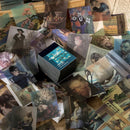 366pcs Vintage Scrapbook Paper Craft Supplies Natural Collection Art