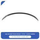 Tesla Model Y Rear Spoiler Carbon Fiber ABS Trunk Wing Lip